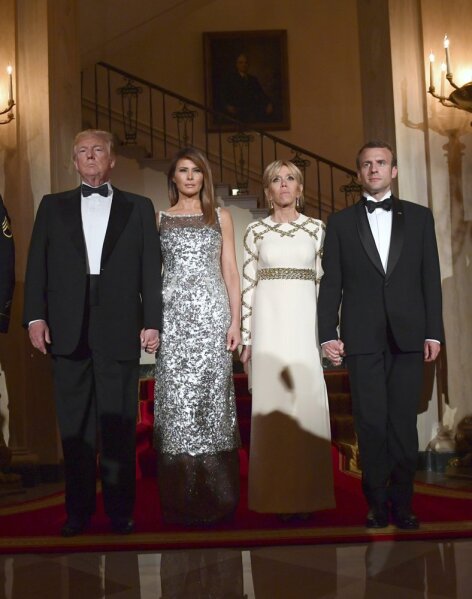 Melania state dinner dress online